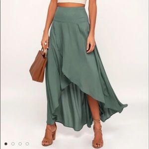 O’Neill high low maxi skirt